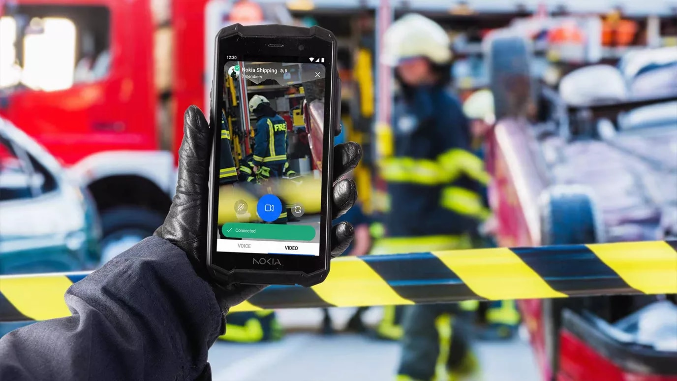 Nokia Industrial 5G handhelds HHRA501x Public safety