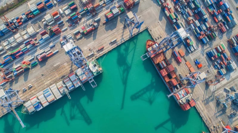 Shipping dock