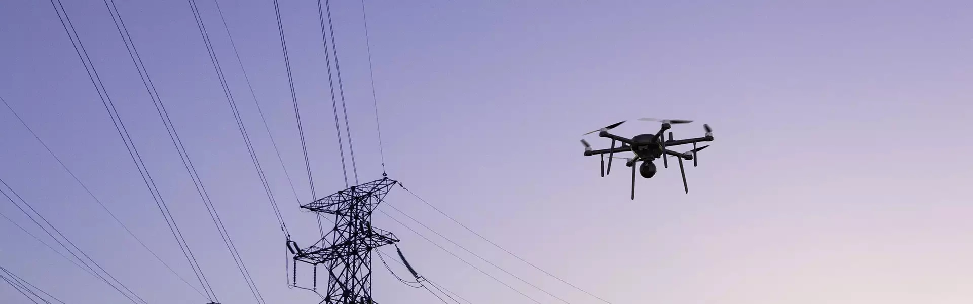 Power grid inspection by Nokia drone