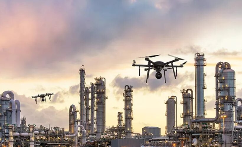 Oil and gas-Nokia drones