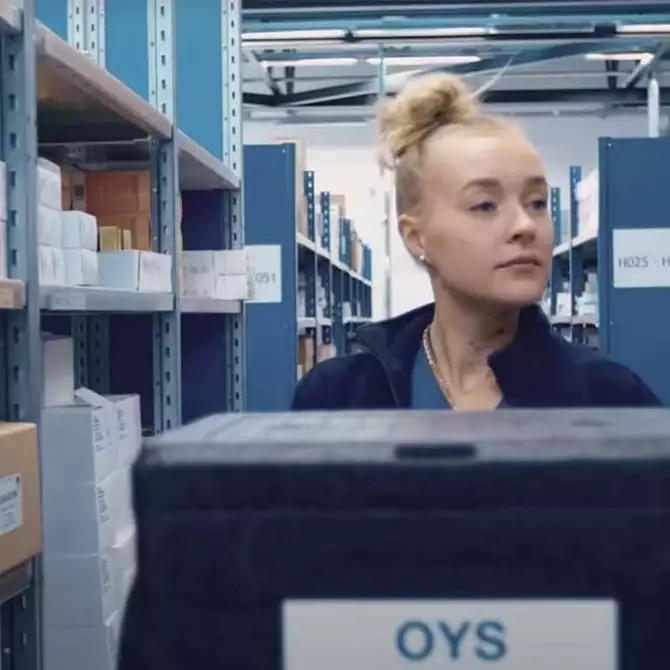 Efficient logistics in hospitals