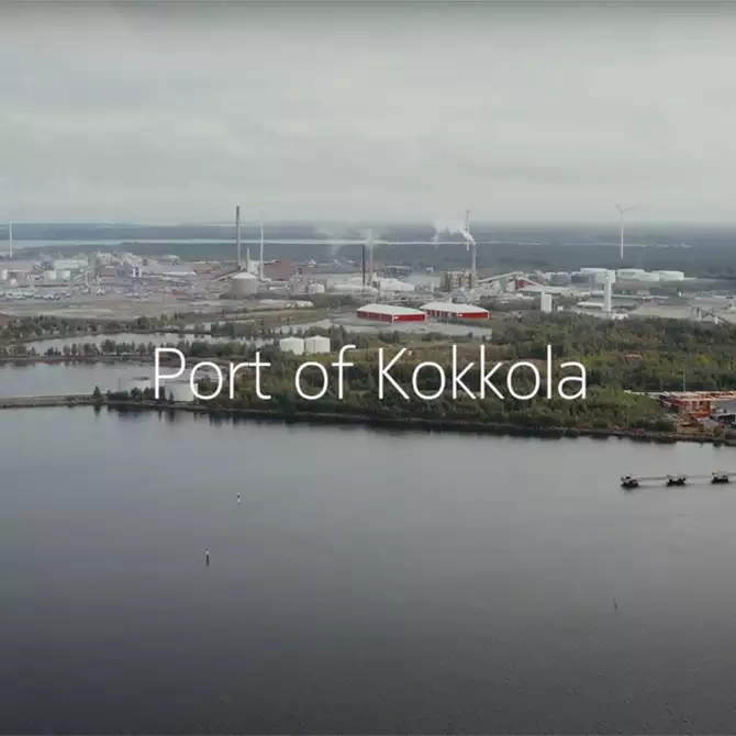 Port of Kokkola digitalization-private wireless