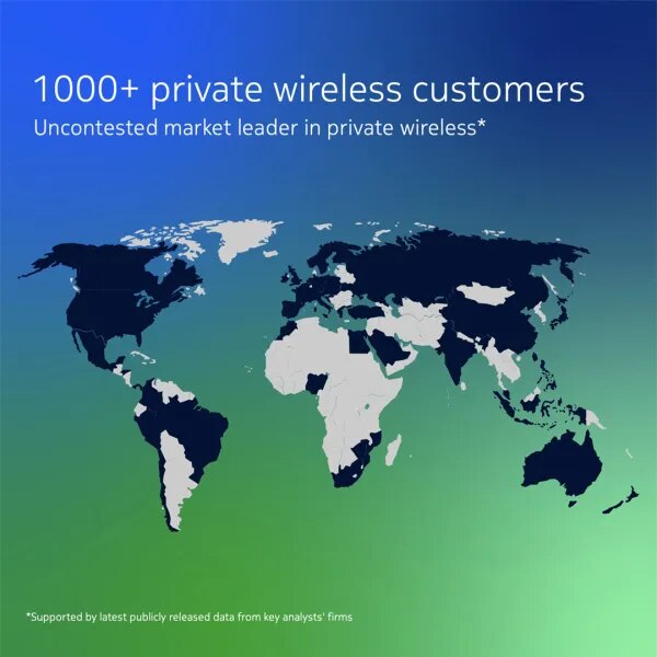 DAC private wireless customer numbers - 2026
